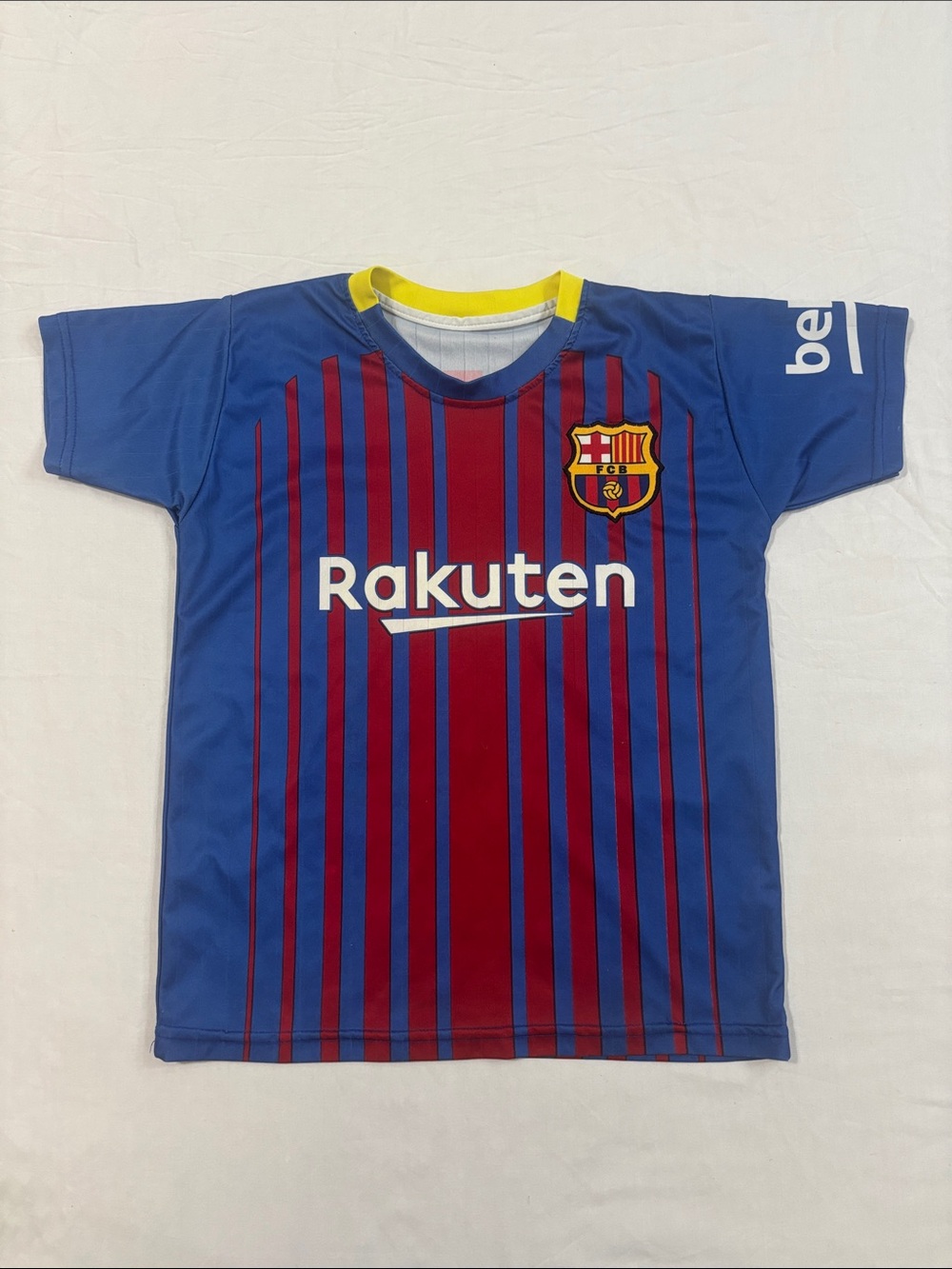 FC Barcelona Messi Kids Short Sleeve Jersey